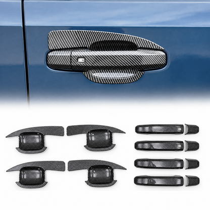 powoq Door Handle Covers for Silverado/Sierra 1500 (2019-2026) & 2500 HD/3500 HD (2020-2026)