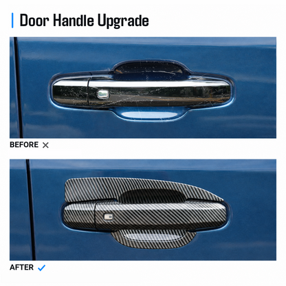 powoq Door Handle Covers for Silverado/Sierra 1500 (2019-2026) & 2500 HD/3500 HD (2020-2026)
