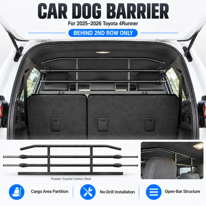 powoq Dog Car Barrier for 2025-2026 Toyota 4Runner