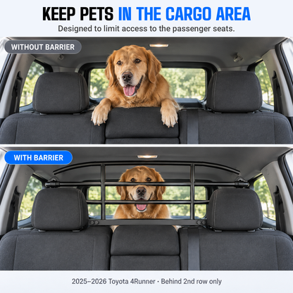 powoq Dog Car Barrier for 2025-2026 Toyota 4Runner