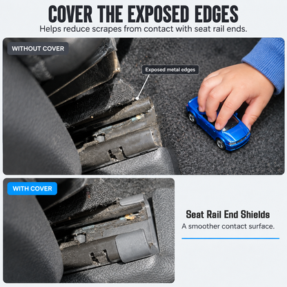 powoq Seat Rail Covers for 2019-2025 Ram 1500