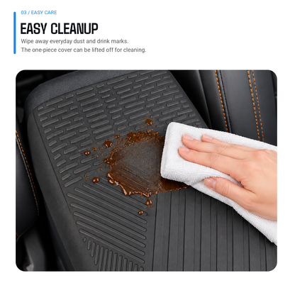 powoq Cubierta del reposabrazos de la consola central compatible con Ford Bronco 2021-2026