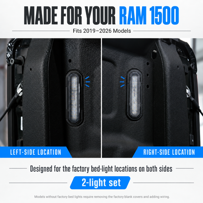 powoq Truck Bed Cargo Lights for 2019-2026 Ram 1500