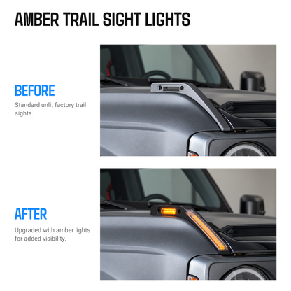 powoq Trail Sight Lights for 2021-2026 Ford Bronco