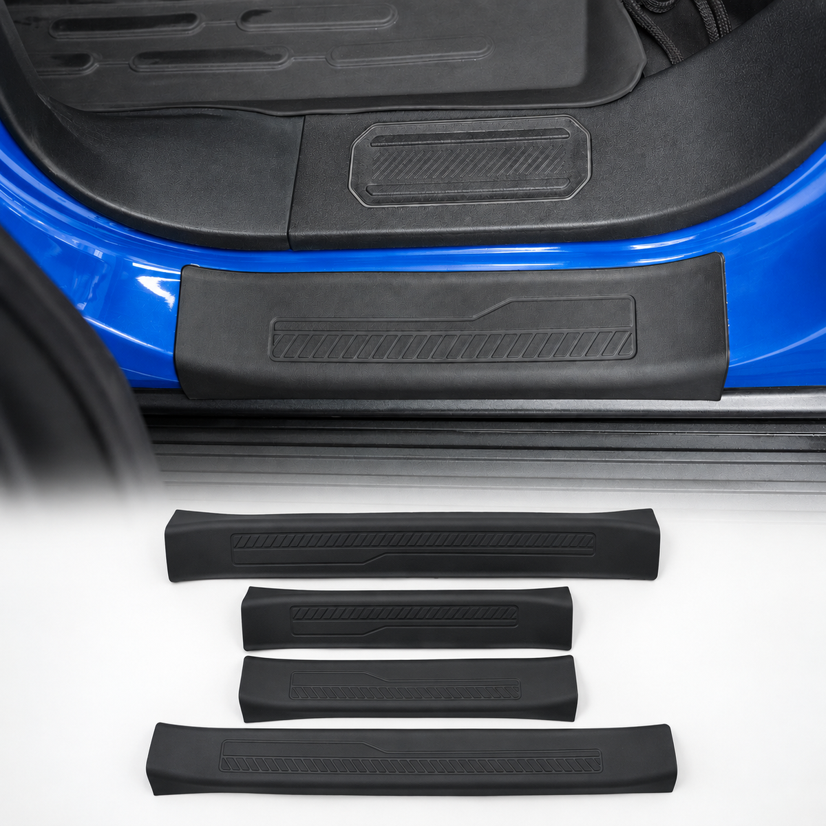 powoq TPE Door Sill Protector for 2021-2026 Ford Bronco 4-Door