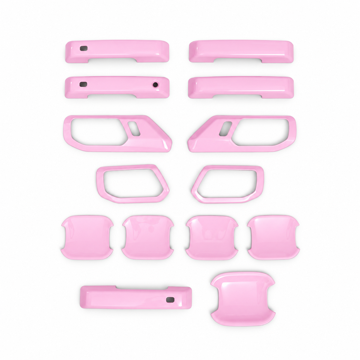 powoq ABS Door Handle Cover Trim Kit for 2021-2025 Ford Bronco
