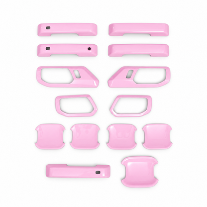 powoq ABS Door Handle Cover Trim Kit for 2021-2025 Ford Bronco