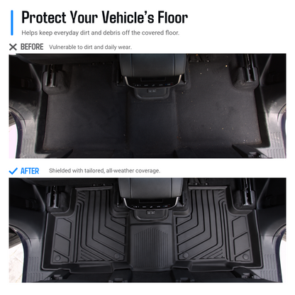 powoq Floor Mats for 2020-2026 Toyota Highlander
