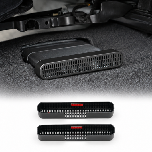 powoq Deflector de ventilación bajo el asiento apto para Chevrolet Silverado 1500 / GMC Sierra 1500 2019-2026