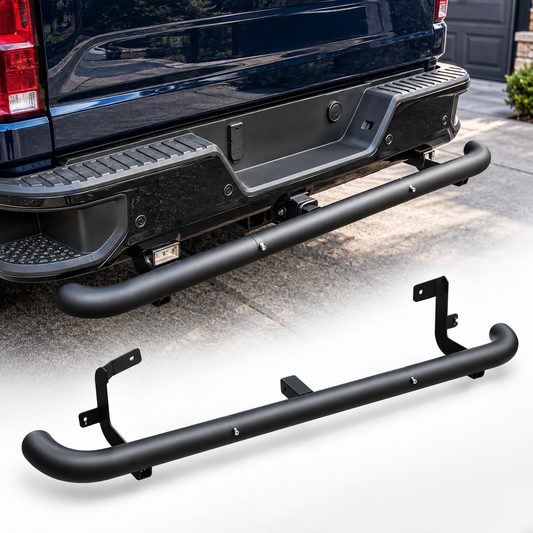 powoq Rear Bumper Guard for 2022-2026 Chevy Silverado ZR2 / LT