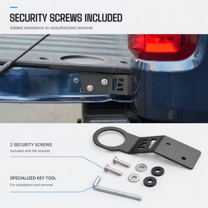powoq Tailgate Anti-Theft Lock for 2019-2026 Chevy Silverado 1500