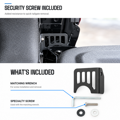 powoq Tailgate Anti-Theft Lock for 2019-2026 Ram 1500
