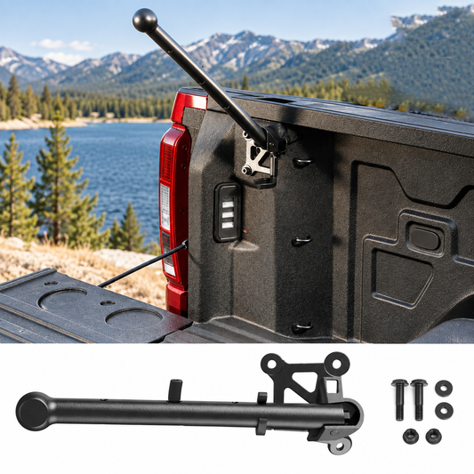 powoq Tailgate Assist Handle for 2019-2026 Chevy Silverado / GMC Sierra