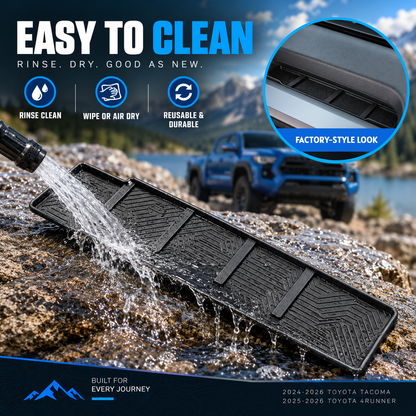powoq Dashboard Storage Mat for 2024-2026 Toyota Tacoma / 2025-2026 Toyota 4Runner