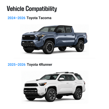 powoq Dashboard Storage Mat for 2024-2026 Toyota Tacoma / 2025-2026 Toyota 4Runner