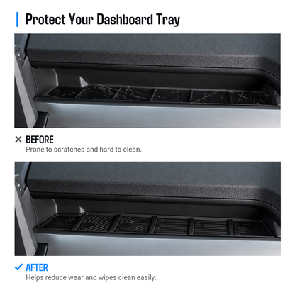 powoq Dashboard Storage Mat for 2024-2026 Toyota Tacoma / 2025-2026 Toyota 4Runner