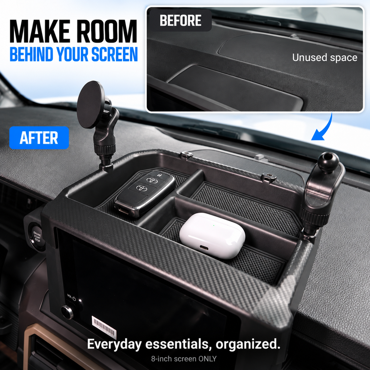 Tray+Phone Mount