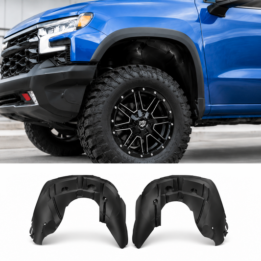 powoq Front Inner Fender Liners for 2022-2025 Chevy Silverado 1500 ZR2