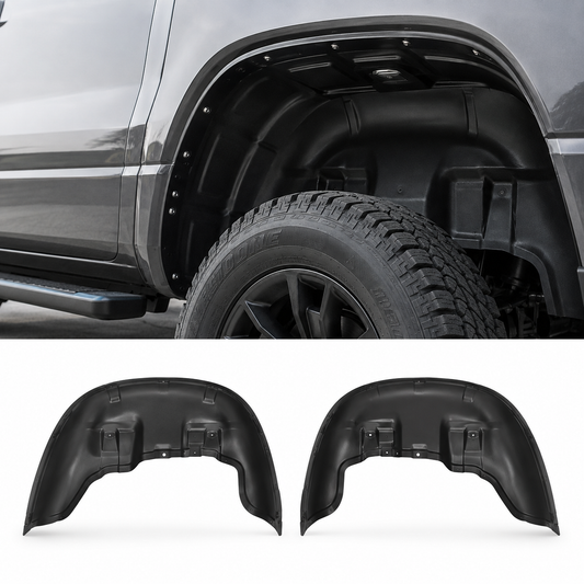 powoq Rear Wheel Well Guards for 2019-2026 Ram 1500