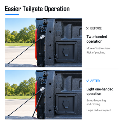 powoq Tailgate Assist for 2015-2025 Ford F-150