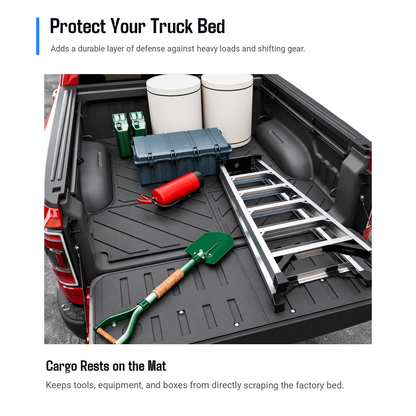 powoq 5.7-ft Truck Bed Mat for 2019-2026 Ram 1500