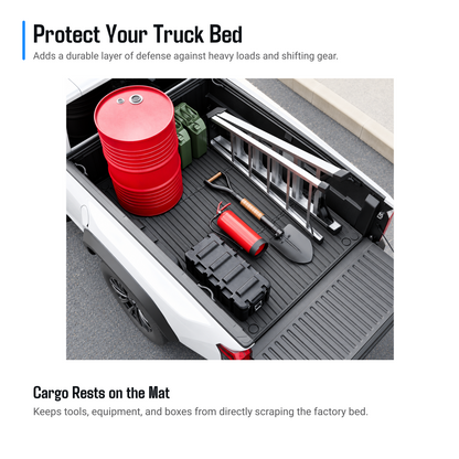 powoq 6-ft Truck Bed Mat for 2024-2026 Toyota Tacoma