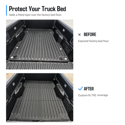 powoq 6-ft Truck Bed Mat for 2024-2026 Toyota Tacoma
