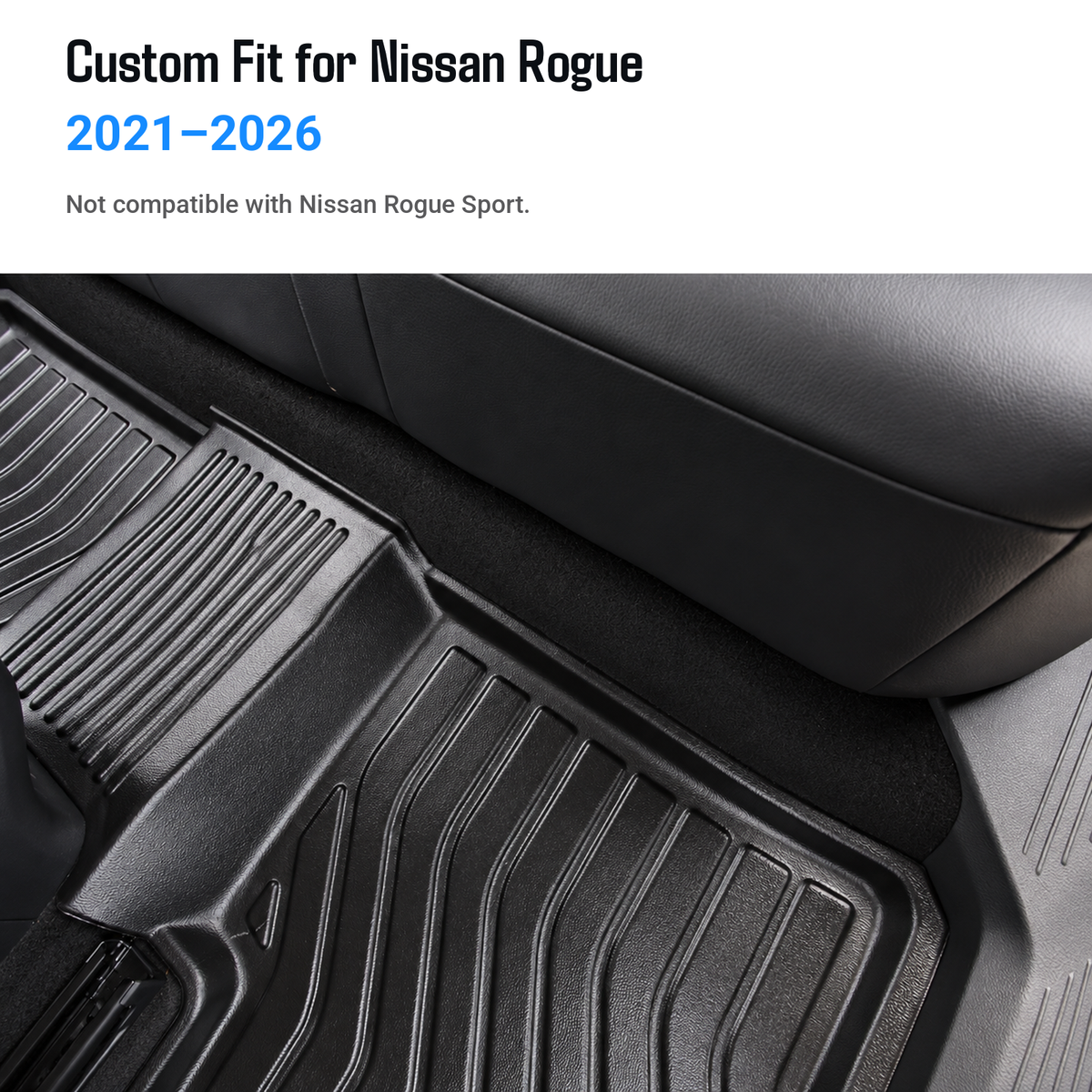powoq Floor Mats for 2021-2026 Nissan Rogue