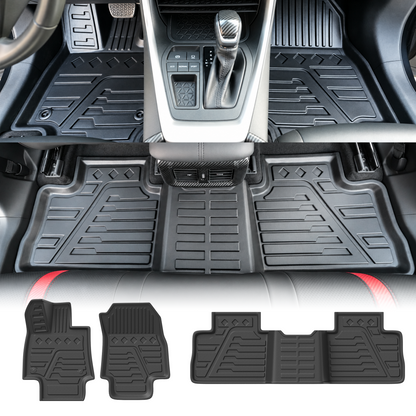 powoq Floor Mats for 2019-2025 Toyota RAV4