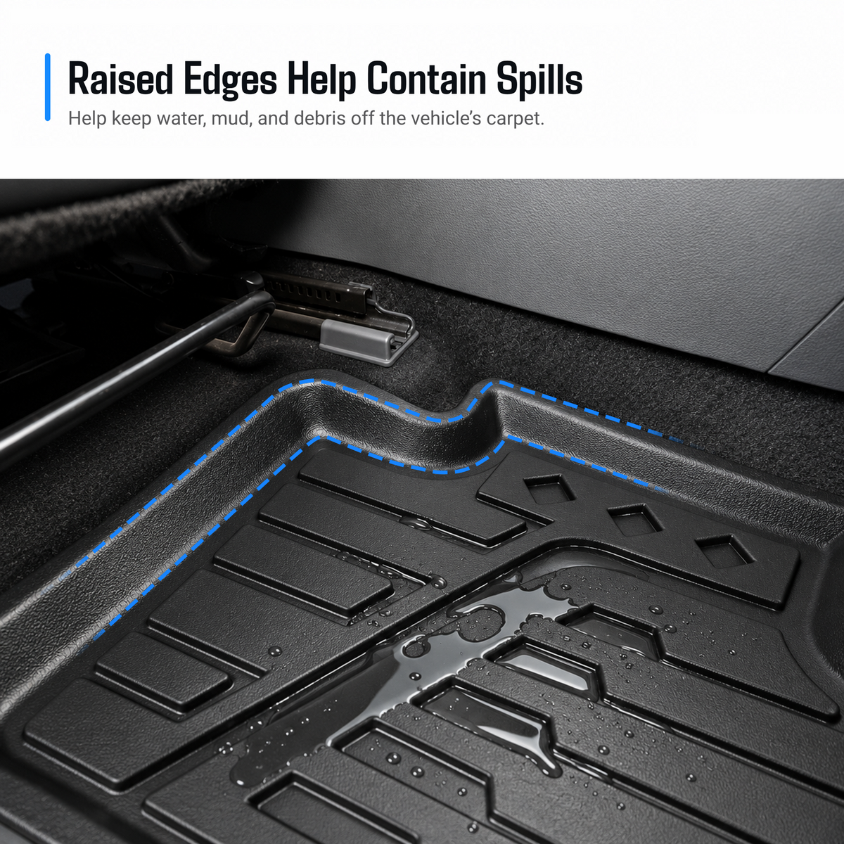 powoq Floor Mats for 2019-2025 Toyota RAV4