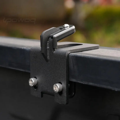 powoq 2-Piece Moveable Mounting Clamps for 2019-2025 Chevy Silverado / GMC Sierra / Ram 1500 & 2021-2025 Ford F-150