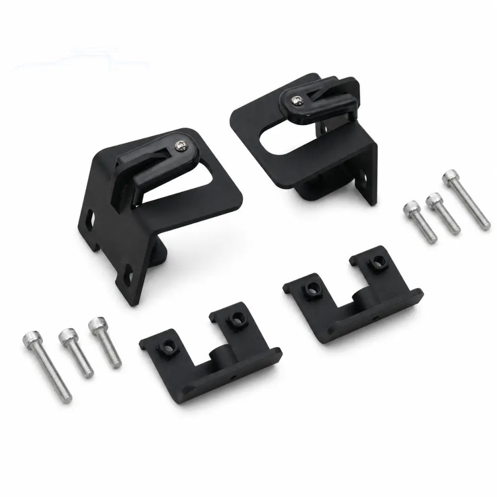 powoq 2-Piece Moveable Mounting Clamps for 2019-2025 Chevy Silverado / GMC Sierra / Ram 1500 & 2021-2025 Ford F-150