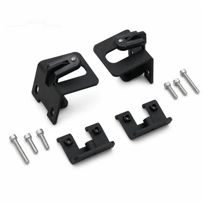 powoq 2-Piece Moveable Mounting Clamps for 2019-2025 Chevy Silverado / GMC Sierra / Ram 1500 & 2021-2025 Ford F-150