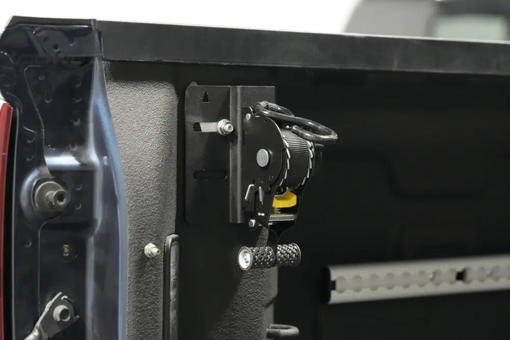 powoq 2-Piece Retractable Ratchet Straps for 2019-2026 Chevy Silverado / GMC Sierra 1500 - Retractable Ratchet Straps