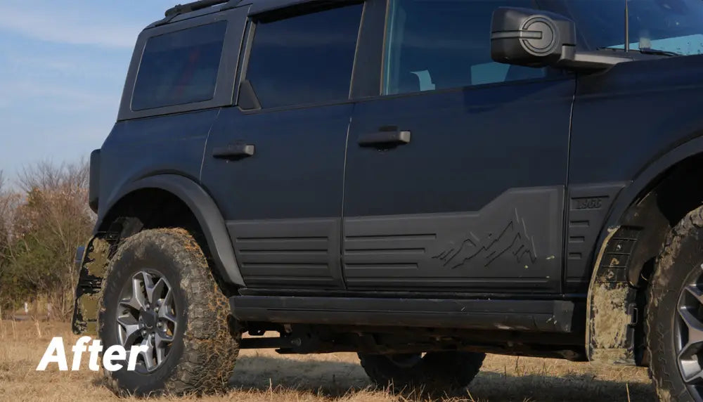 powoq Mud Flaps for 2021-2026 Ford Bronco - Mud Flaps