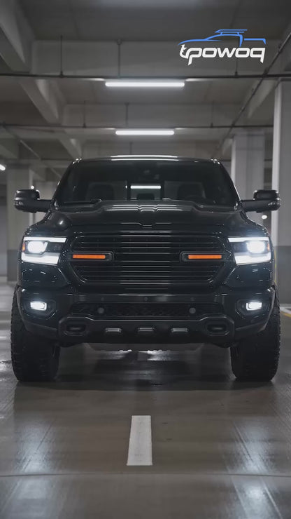 powoq LED Front Grille Lights for 2019-2024 Ram 1500