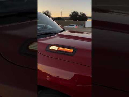 powoq LED Hood Side Marker Light for 2019-2025 Ram 1500